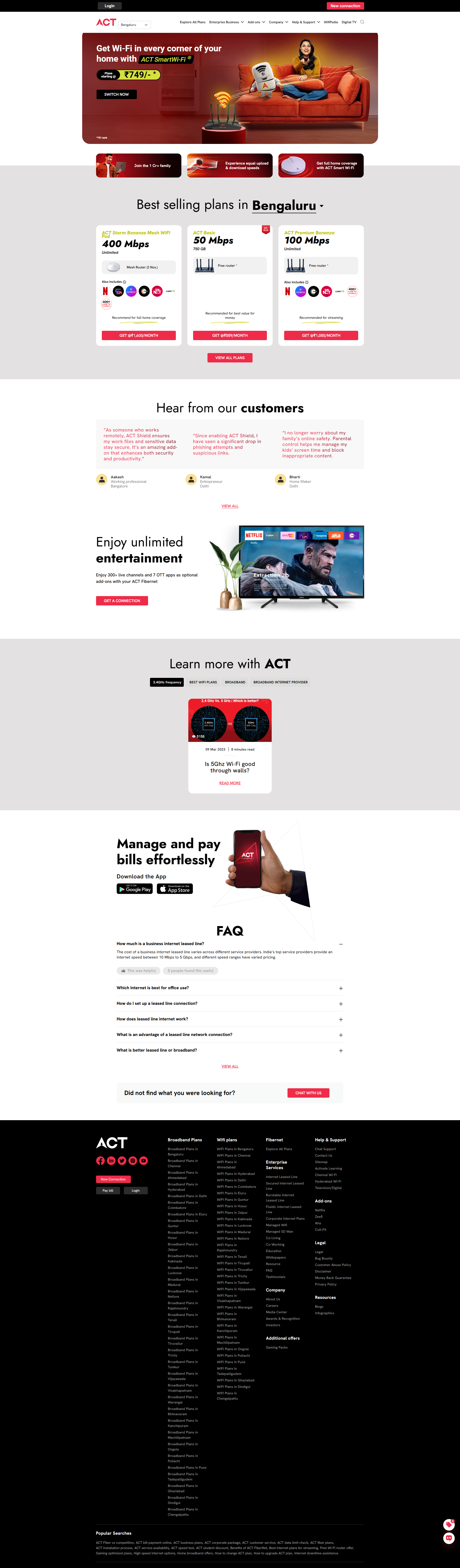 Website Layout
